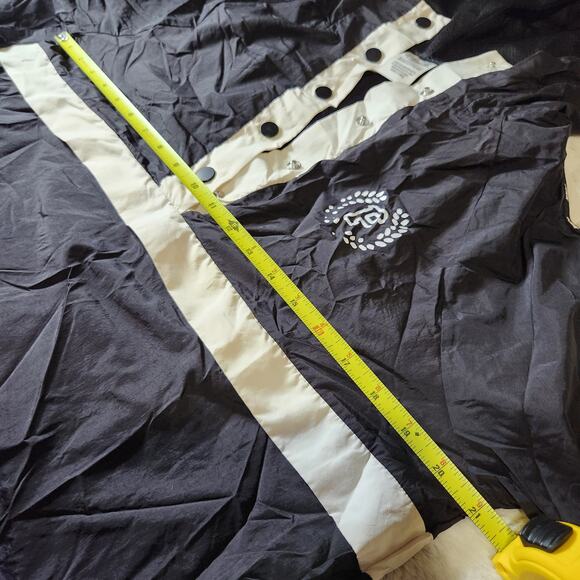 Victoria's Secret PINK Black and White Half-Zip Hooded Anorak Windbreaker Jacket - Picture 5 of 8